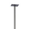 Sandleford 1100mm Woodland Grey Economy Letterbox Post