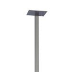 Sandleford 1100mm Woodland Grey Economy Letterbox Post