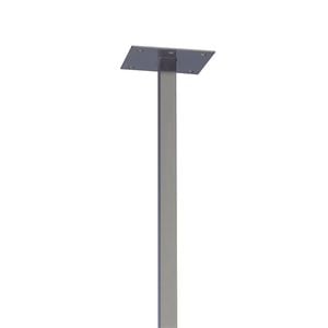 Sandleford 1100mm Woodland Grey Economy Letterbox Post