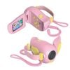 Kids Digital Camera 2" Hd Led Screen Photo Video Pink Blue 1080p
