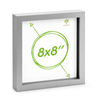 Nicola Spring Acrylic 3D Box Photo Frame - 8" x 8"