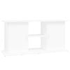 vidaXL Aquarium Stand White 121x41x58 cm Composite Wood fish tank cabinet