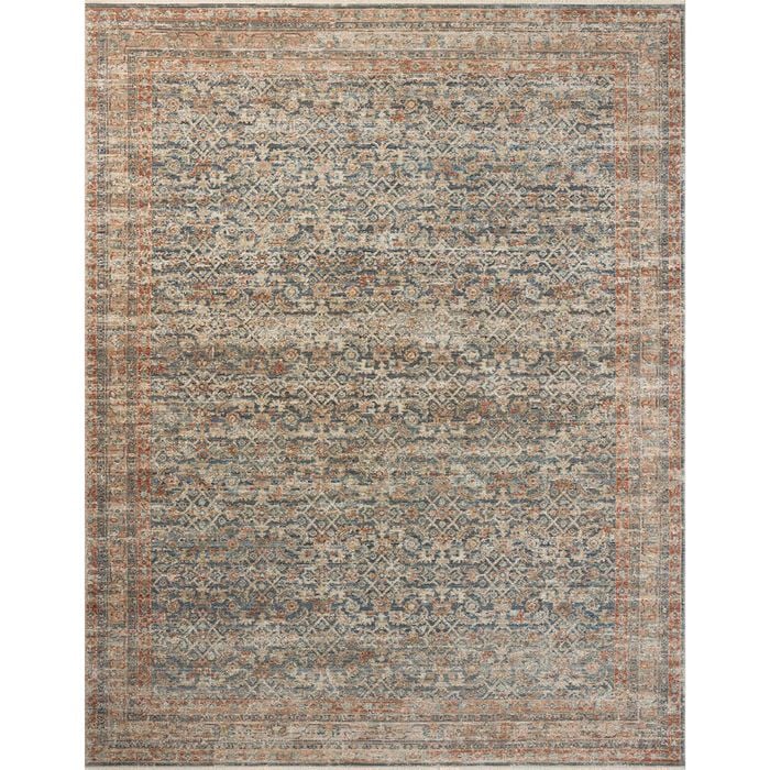 The Rug Connection Essence 12 Blue 230x160cm - Medium Transitional Pet Friendly Indoor Floor Rug