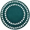 Handmade Decotex Wool Rug-6375--100x100cm