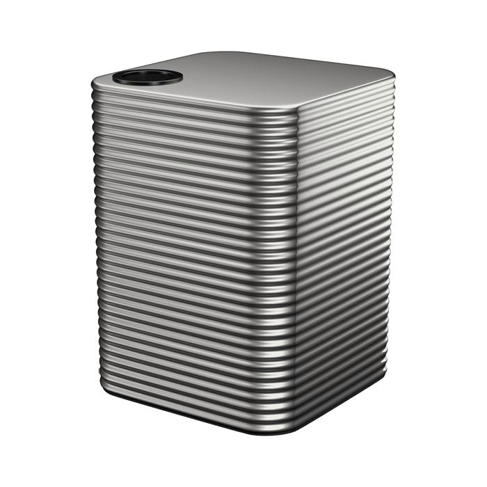 Kingspan 5000L Square Steel Water Tank - 1700mm x 2020mm x 1700mm Basalt