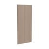 Kaboodle 900mm Raw Board V-Groove Pantry Doors - 2 Pack