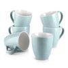 DOWAN Coffee Mugs Set of 6, 17 Oz Ceramic