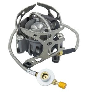 NNEOBA Gasoline Multi-Oil Camping Stove Silver