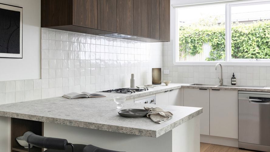 Kitchen- Warm Minimalist Style- Close up- Kaboodle 