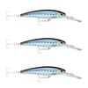 3x Rapala 18cm X Rap Magnum 40 Deep Diving Trolling Lures - Blue Sardine