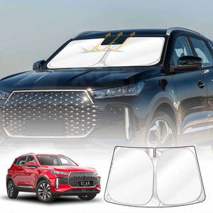 Windscreen Sun Shade For Chery Tiggo 4 2025-onwards Blocks Uv Rays Sun Visor Protector Foldable Sunshade