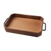 SOGA 28cm Paulownia Serving Tray