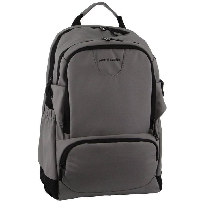 Pierre Cardin Travel & Business W/ Built-in Usb Port Backpack Bag 37x47cm Grey