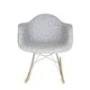 Sk Designer Living | Replica Eames Rar Rocking Chair | Fabric - Textured Light Grey