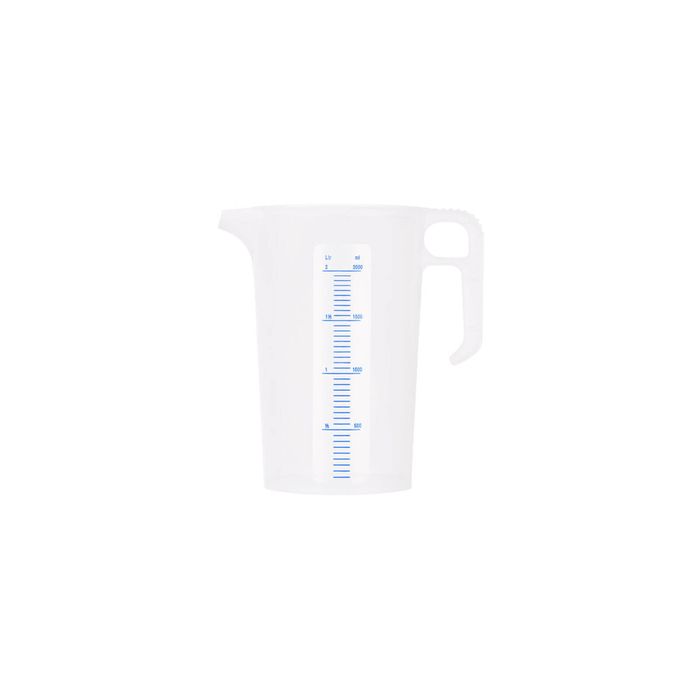 Chef Inox Measuring Jug with Blue Graduating 2.0Lt