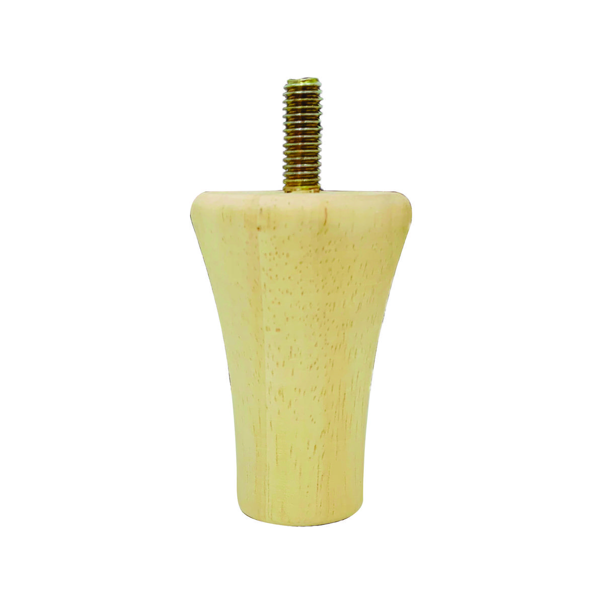 Adoored 80mm Curved Tapered Raw Pine Leg - Bunnings Australia