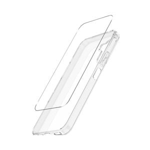 ITSKINS Essentials Bundle for OPPO A6x 5G Clear Case and Glass Protector