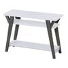Familand 3-Tiers Wooden Console Table For Front Door Living Room Hallway