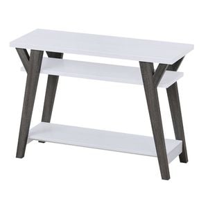 Familand 3-Tiers Wooden Console Table For Front Door Living Room Hallway