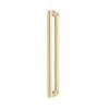Lemaar 450 x 25mm Brushed Brass Back To Back Round Door Pull DDA compliant