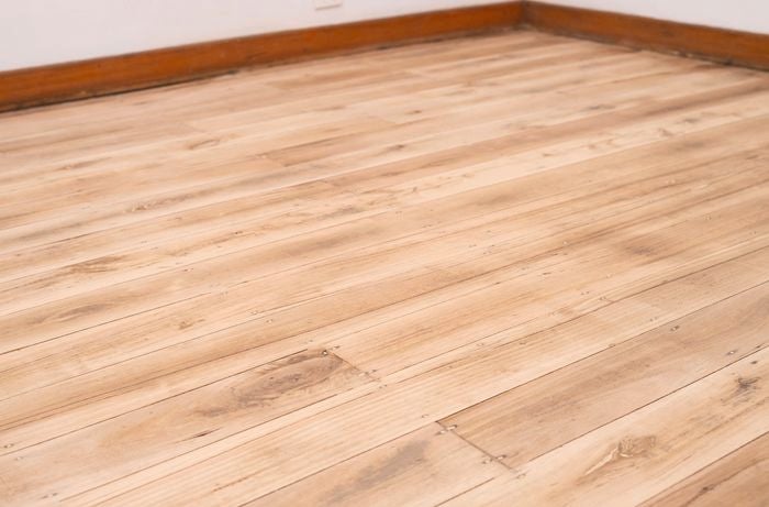 The timber floor has been fully sealed and is curing to ensure a durable and long-lasting finish.​ 