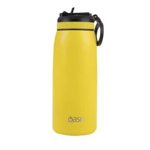 Oasis 780ml Stainless Steel Insulated Sports Drink Bottle - Neon Yellow