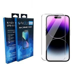 Nuglas Screen Protector Clear Tempered Glass Scratch Proof For Iphone 14 Pro Max