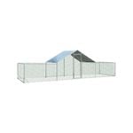 Costway Large Walk-in Chicken Coop Farm 7x2x1.95M