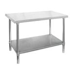 Modular Systems Stainless Steel Workbench - 900mm W x 600mm D x 900mm H