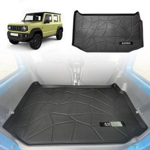 AUSGO Boot Liner for Suzuki Jimny 3-Door 2018-Onwards Cargo Trunk Mat Boot Mat
