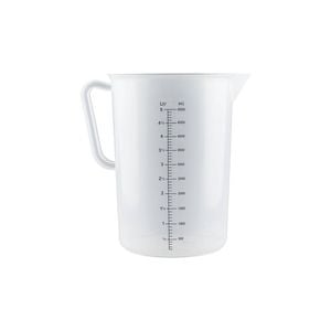 Star Group Measuring Jug Polypropylene with Graduated Markings 5Lt