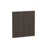 Kaboodle 600mm Truffle Oak Modern Rangehood Doors - 2 Pack
