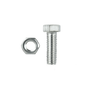 Pinnacle M5 x 30mm Stainless Steel Hex Head Bolts And Nuts - 6 Pack