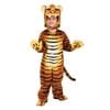 Tiger Costume for Kids Safari Jumpsuit with Tail Headpiece and Mittens, TODDLER