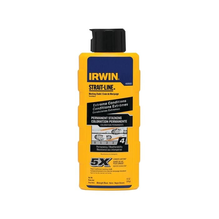Irwin 170g Black Strait-line Permanent Staining Chalk