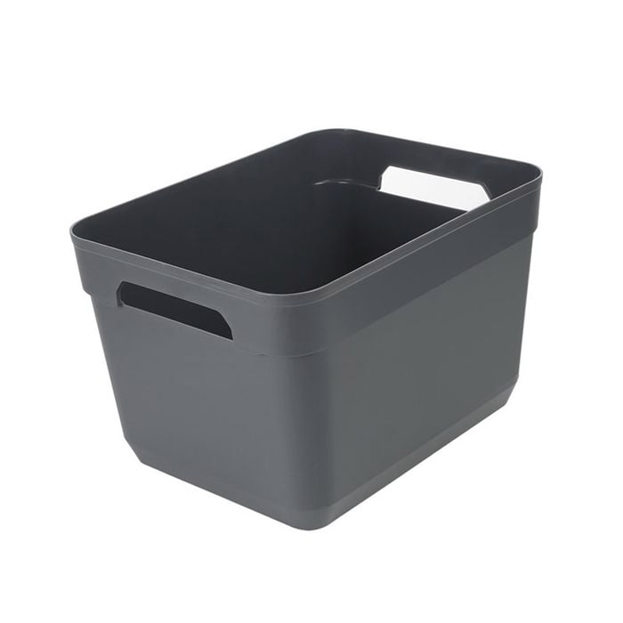 Ezy Storage Solutions+ Storage Medium Insert Divider Box - Grey Medium