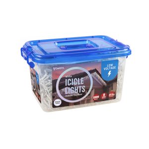 Lytworx Low Voltage White Icicle Lights - 2000 Pack