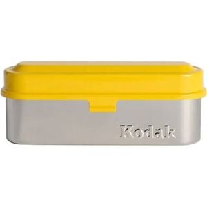 Kodak Film Case 135 - Yellow/silver