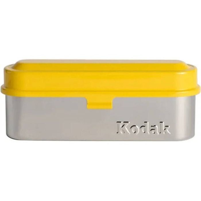 Kodak Film Case 135 - Yellow/silver