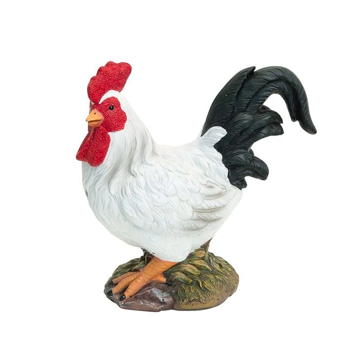 Tuscan Path 28cm Resin Rooster Statue
