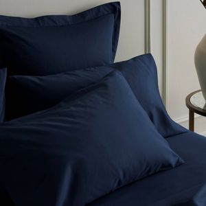 Bedding Co. Pillow Case Set 1200TC Egyptian Cotton Navy Blue Standard