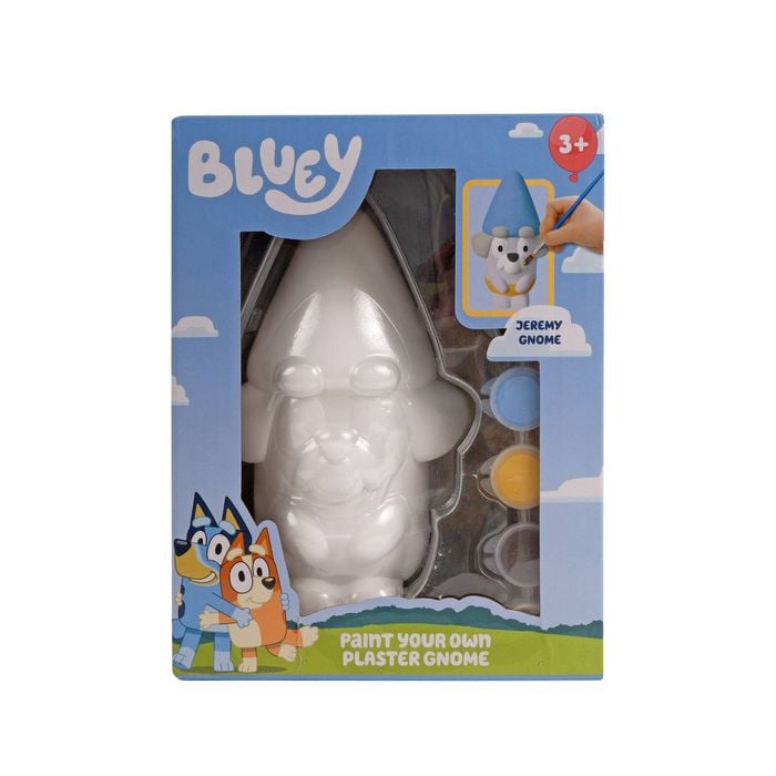Bluey Paint Your Own Plaster Gnome Jeremy