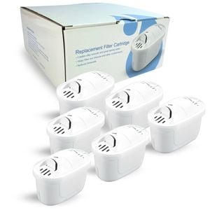 Hygieia Filter Cartridges For Brita Water Jugs, 6 Filter Value Pack