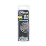 Zenith 1/8" Zinc Plated Half Hex Nut - 50 Pack