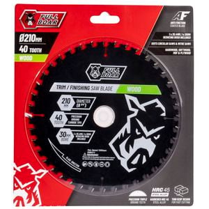 Full Boar 210mm 40T Circular Saw Blade FBCSB21030-40T