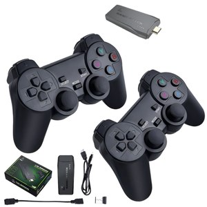 10000+ 4k Hdmi Tv Video Game Stick Retro Gaming Console W/ 2 Wireless Controller