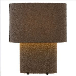 Telbix Verso Contemporary Table Desk Lamp Light Boucle Metal Plastic Coffee Textured