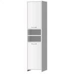 ALFORDSON Bathroom Cabinet Tall Storage Furniture Slim Shelf Cupboard White