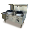 Jasper Double Wok Duckbill Burner - Natural Gas Ja-2db-n