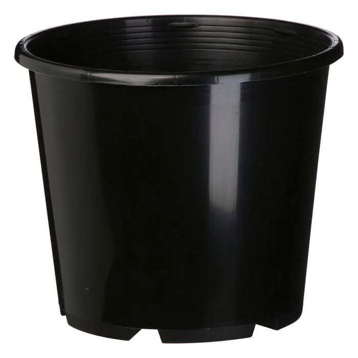 IP Plastics 8.5L (26.5cm) Round Pot Black